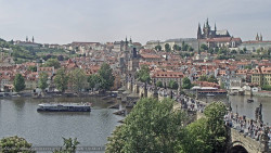 Pražský hrad, Karlův most, Vltava