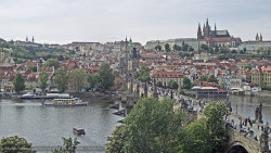 Pražský hrad, Karlův most, Vltava