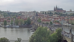 Pražský hrad, Karlův most, Vltava