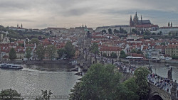 Pražský hrad, Karlův most, Vltava