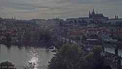 Pražský hrad, Karlův most, Vltava