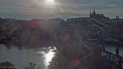 Pražský hrad, Karlův most, Vltava