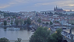 Pražský hrad, Karlův most, Vltava