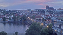 Pražský hrad, Karlův most, Vltava
