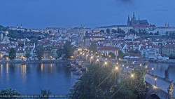 Pražský hrad, Karlův most, Vltava