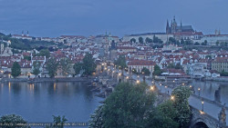Pražský hrad, Karlův most, Vltava