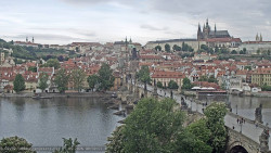 Pražský hrad, Karlův most, Vltava