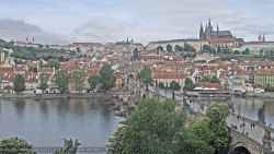 Pražský hrad, Karlův most, Vltava