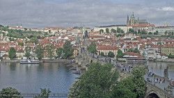 Pražský hrad, Karlův most, Vltava