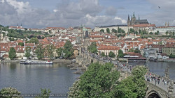 Pražský hrad, Karlův most, Vltava