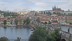 Pražský hrad, Karlův most, Vltava