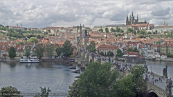 Pražský hrad, Karlův most, Vltava