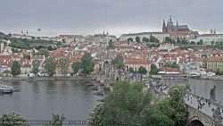 Pražský hrad, Karlův most, Vltava