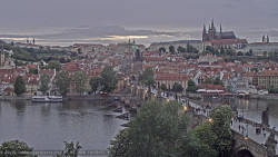 Pražský hrad, Karlův most, Vltava