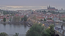 Pražský hrad, Karlův most, Vltava