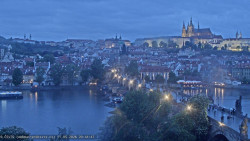 Pražský hrad, Karlův most, Vltava