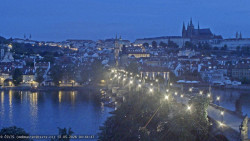 Pražský hrad, Karlův most, Vltava