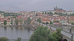 Pražský hrad, Karlův most, Vltava