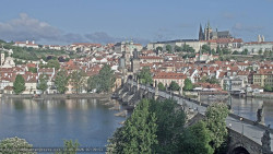 Pražský hrad, Karlův most, Vltava