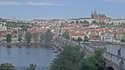 Pražský hrad, Karlův most, Vltava
