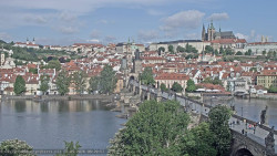 Pražský hrad, Karlův most, Vltava