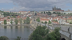 Pražský hrad, Karlův most, Vltava