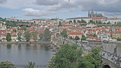 Pražský hrad, Karlův most, Vltava