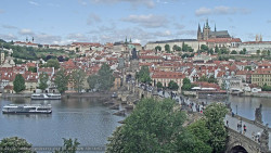 Pražský hrad, Karlův most, Vltava