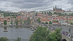 Pražský hrad, Karlův most, Vltava
