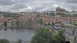 Pražský hrad, Karlův most, Vltava