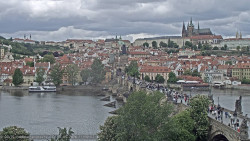 Pražský hrad, Karlův most, Vltava