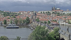 Pražský hrad, Karlův most, Vltava