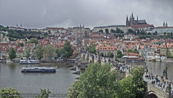 Pražský hrad, Karlův most, Vltava