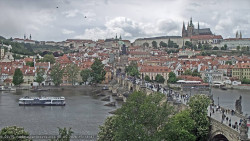 Pražský hrad, Karlův most, Vltava