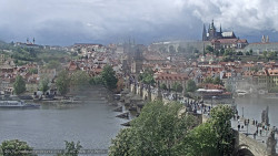 Pražský hrad, Karlův most, Vltava