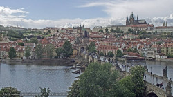 Pražský hrad, Karlův most, Vltava