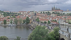 Pražský hrad, Karlův most, Vltava