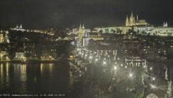 Pražský hrad, Karlův most, Vltava