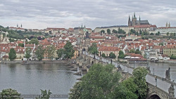 Pražský hrad, Karlův most, Vltava