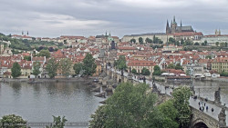 Pražský hrad, Karlův most, Vltava