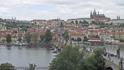 Pražský hrad, Karlův most, Vltava
