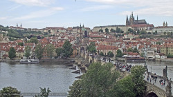 Pražský hrad, Karlův most, Vltava
