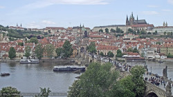 Pražský hrad, Karlův most, Vltava