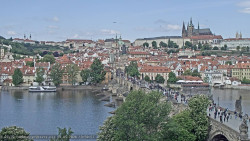 Pražský hrad, Karlův most, Vltava