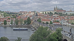 Pražský hrad, Karlův most, Vltava