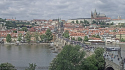 Pražský hrad, Karlův most, Vltava