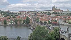 Pražský hrad, Karlův most, Vltava