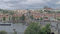 Pražský hrad, Karlův most, Vltava