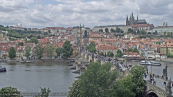 Pražský hrad, Karlův most, Vltava