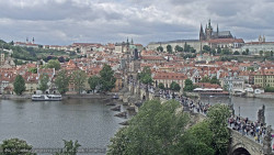 Pražský hrad, Karlův most, Vltava